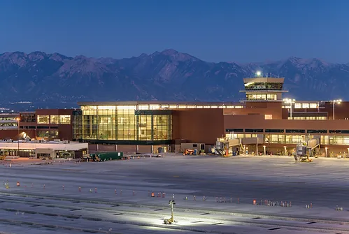 picture from Salt Lake City International Airport